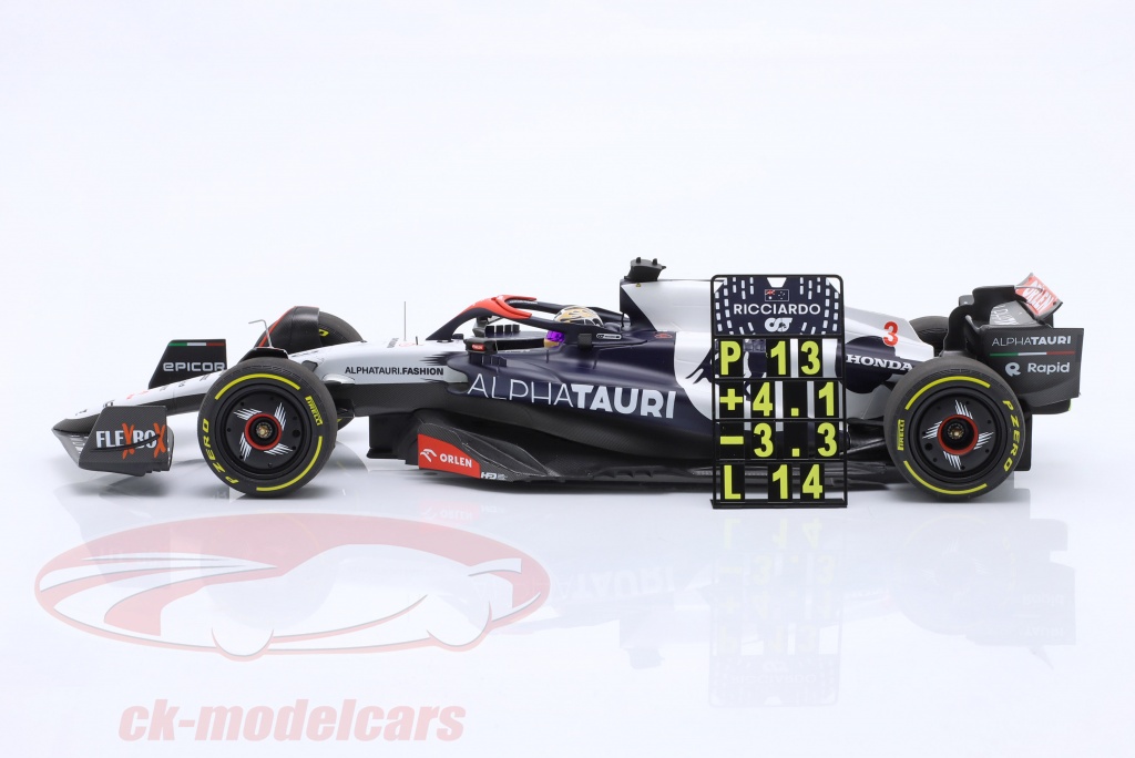 MINICHAMPS 1/18 - ALPHA TAURI AT04 - HUNGARY GP 2023 (D. RICCIARDO) 117231203
