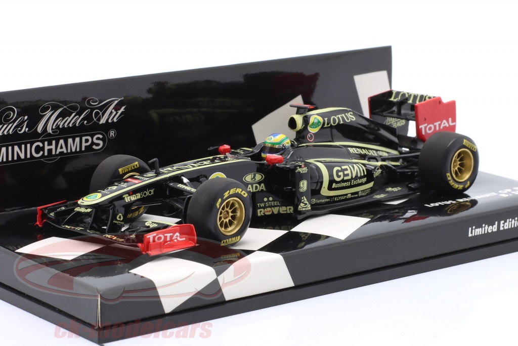 アイルトンセナ⁄ミニチャンプス1⁄43ロータス98T(JPS仕様) 玩具 車