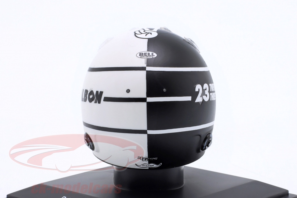 Casque modèle Spark 1:5 Williams Racing Alexander Albon 2024 Casque modèle Spark 1:5 Williams Racing Alexander Albon 2024