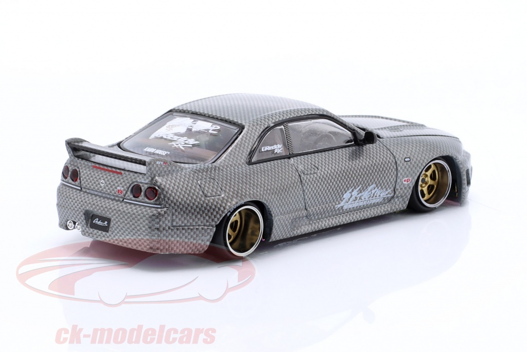 Kaido House MiniGT 1:64 Nissan Skyline GT-R (R33) Active Carbon R V1 ...