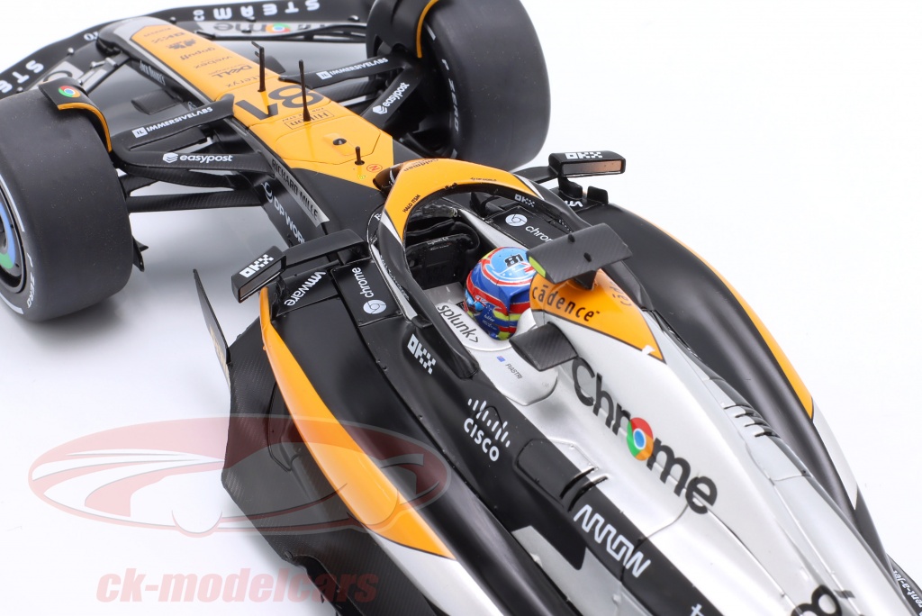 Lego Mclaren SOLIDO 1:18 MCLAREN MCL60 E.PIASTRI Great Britain GP 2023 Cadeau Ado Garçon