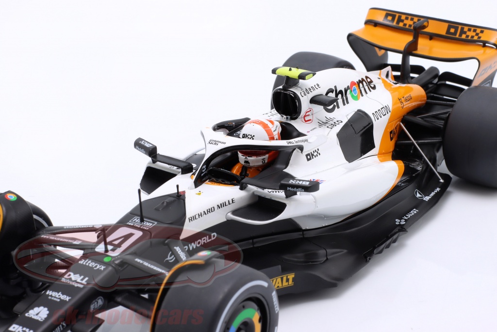 Comprar F1 Mclaren MCL60 Lando Norris GP Monaco 2023 1:18 Minichamps - a partir de R$2.699,10
