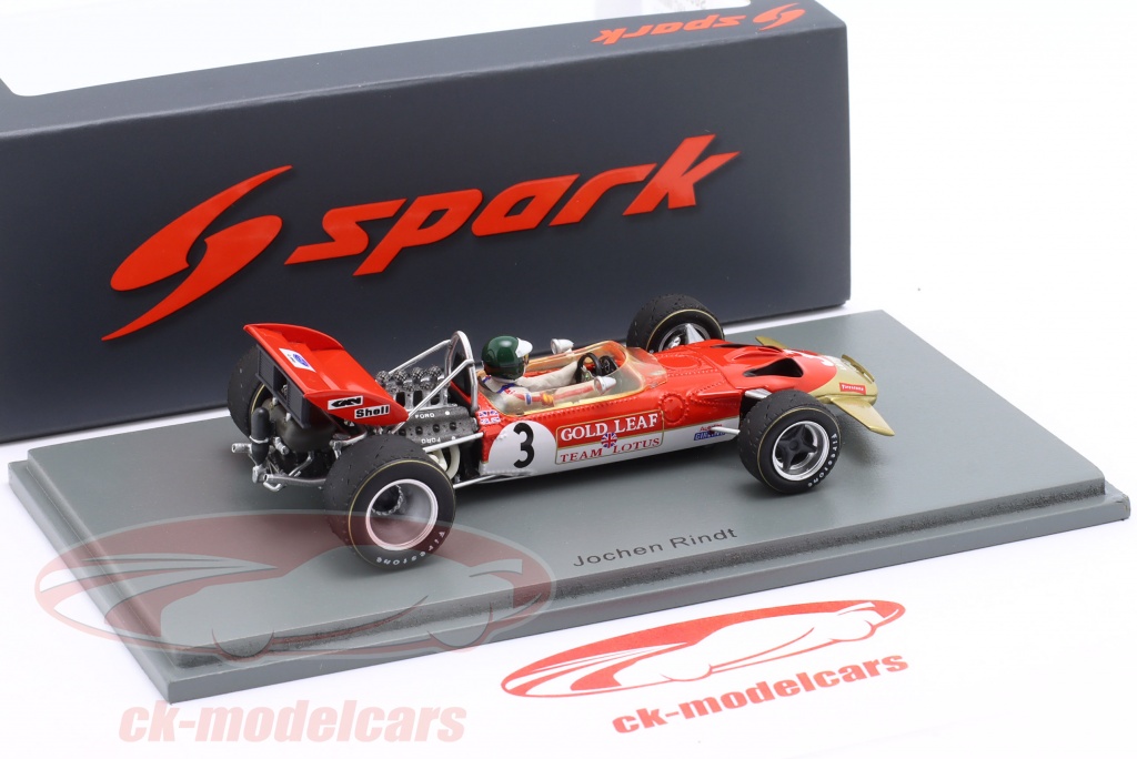 Lotus 49C Monaco 1970 - SMTS - Échelle 1/43 - Modèle Monté - Rindt #3