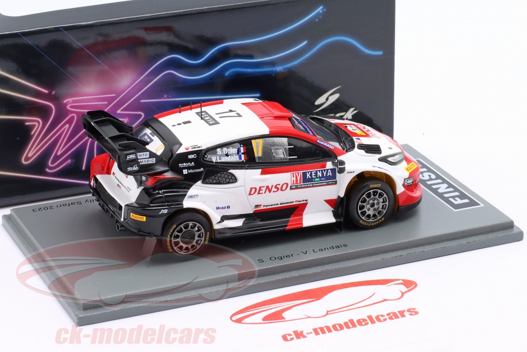 SPARK 1/43 - TOYOTA GR YARIS RALLY1 HYBRID - 2e RALLYE SAFARI 2024 - S6874 - Neuf Sous Blister