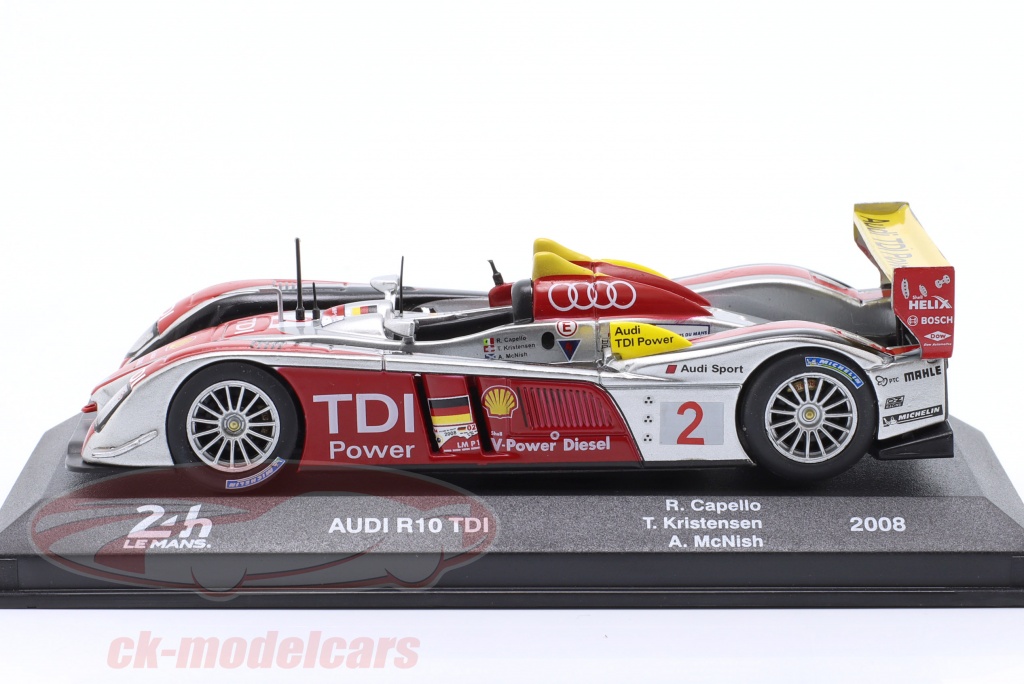 Centauria-1:43-Audi R10 TDI-Le Mans 2008-Capello,Kristensen,McNish č.2