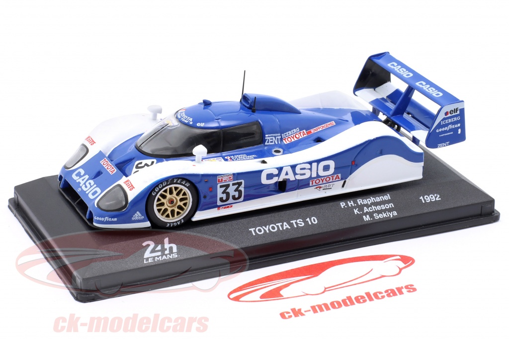 TOYOTA Ts010 3.5l V10 Team Toyota Tom's № 33 2nd 24h Le Mans (1992) Masanori Sek