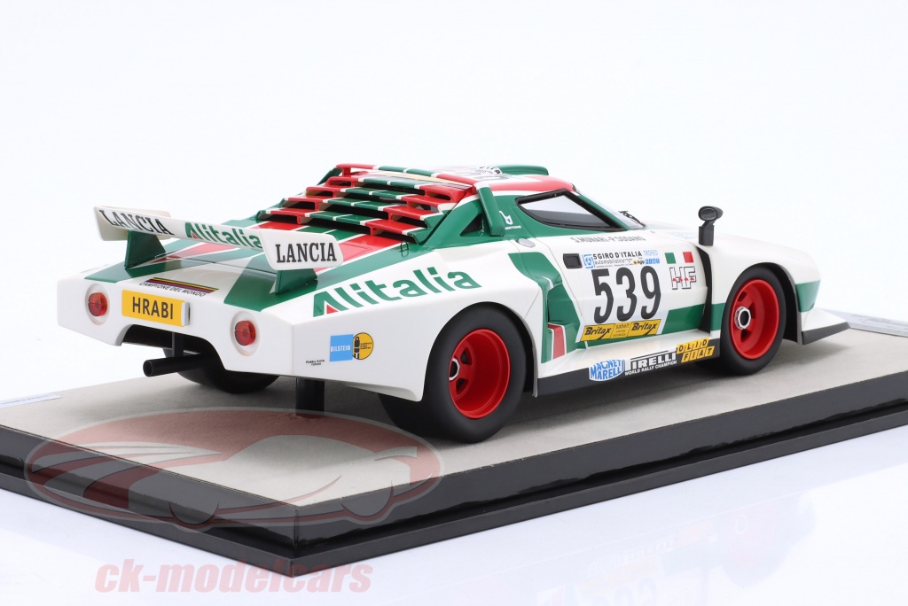 TECNOMODEL MYTHOS 1/18 - LANCIA STRATOS - PRESS VERSION 1976 TM18258E