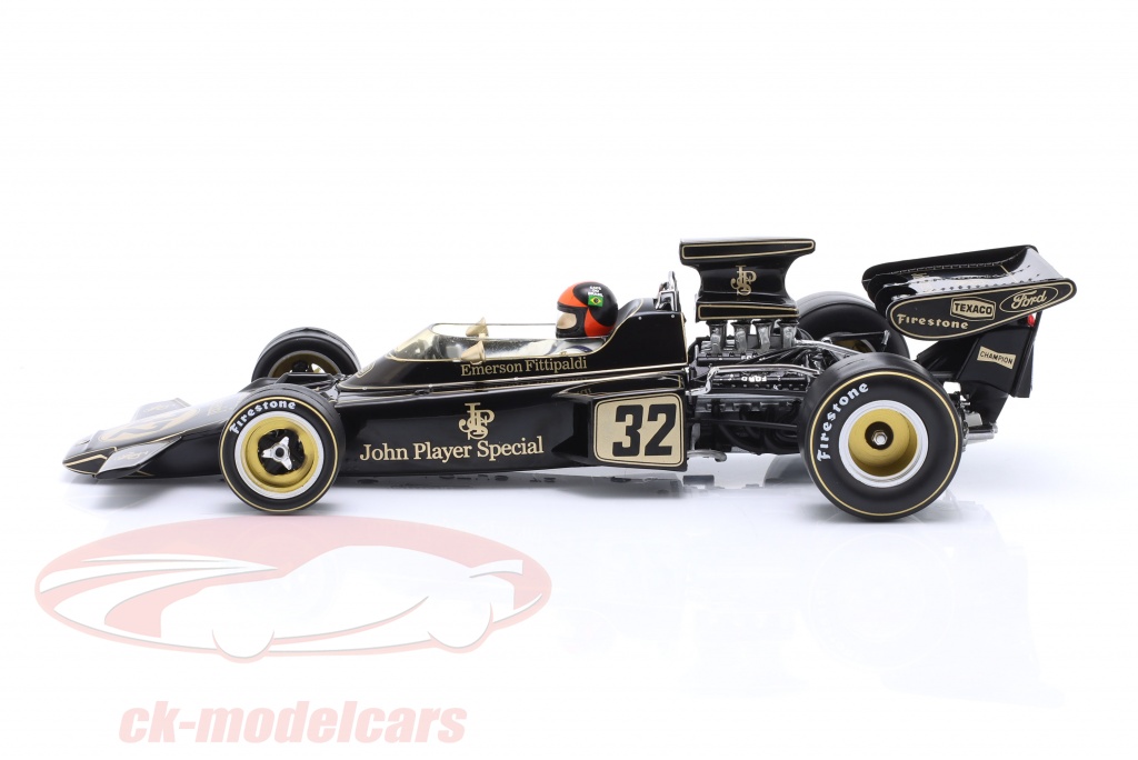 Lotus 72D #32 Emerson Fittipaldi 1972 vainqueur du GP de Belgique 1/18