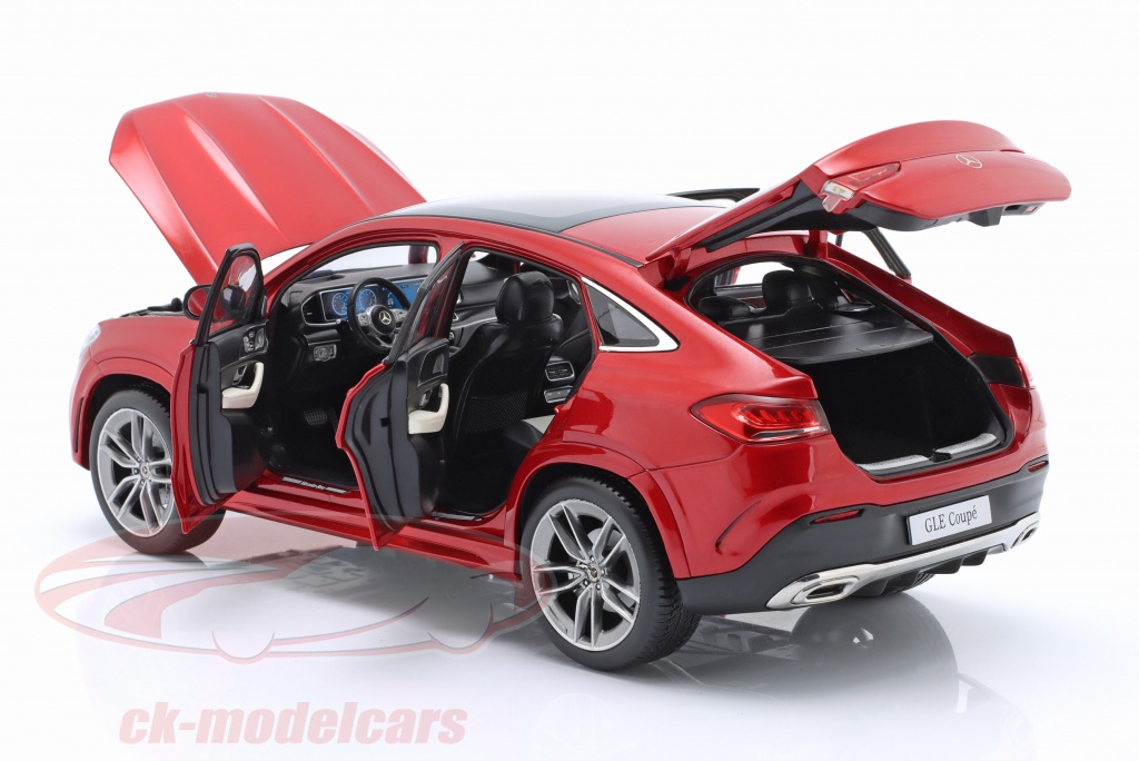 Modèle Réduit IScale 1:18 Mercedes-Benz GLE Coupé - Édition Limitée Designo Hyacinthe Rouge