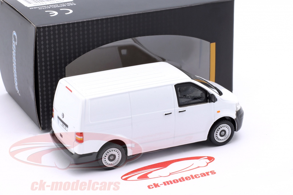 Cararama 1:43 Volkswagen VW T5 ônibus ano de construção 2010 branco 4-62040 modelo carro 4-62040