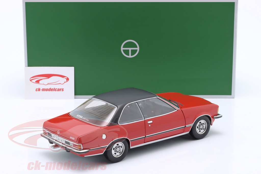 Modèle Réduit Opel Commodore Coupe GS/E - Échelle 1:18 - Couleur Bleu Métallisé - Marque Touring Models - Neuf