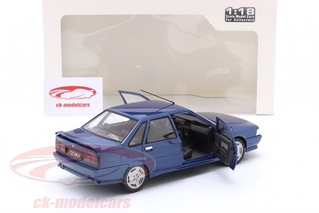 Solido S1807704 Renault 21 Turbo, Gr A, No.6 Rally Charlemagne 1991, M. Rats / G. Bourdaud