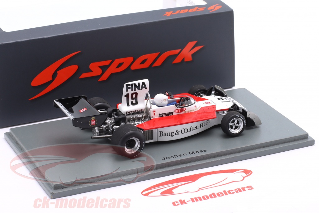 Spark Surtees TS16 No.19 GP de Canadá Fórmula 1 1974 (Helmuth Koinigg) 1:43