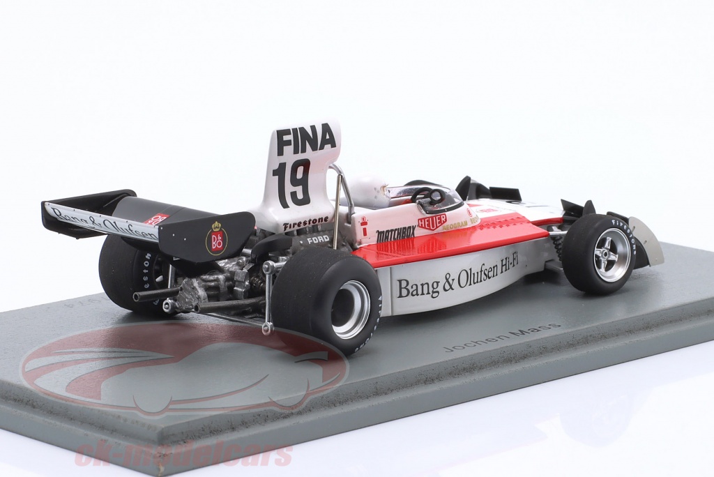 Surtees TS16 N°19 GP Brésil 1974 – Jochen Mass – Spark 1/43 – Prévente
