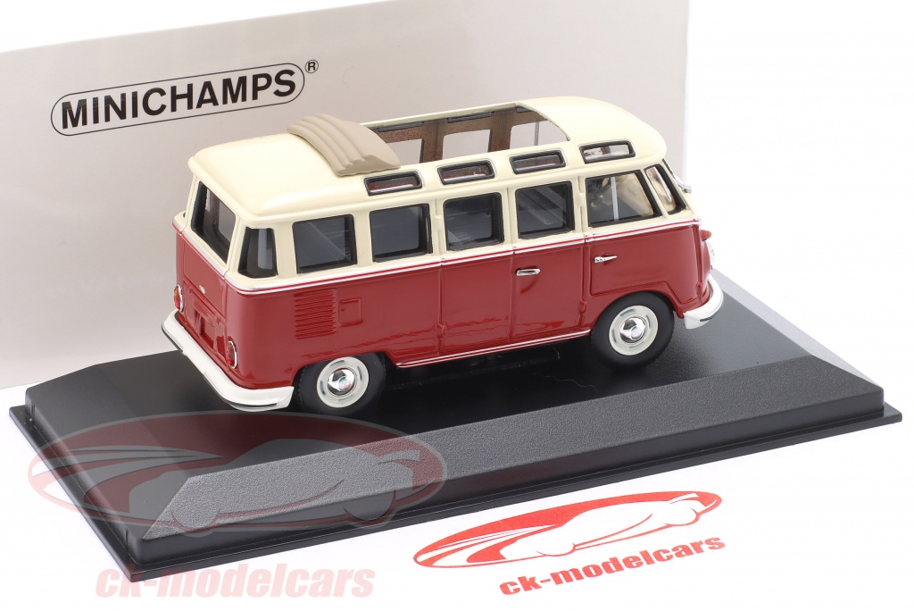 VOLKSWAGEN T1 BUS Samba Minichamps 430052302 MIB 1:43 beetle 1300 t2 t3