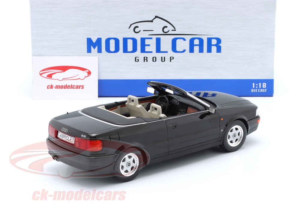 Modèle Réduit Audi 80 Cabriolet 1991 Noir Au 1/18 - MCG Model Car Group M 1167361