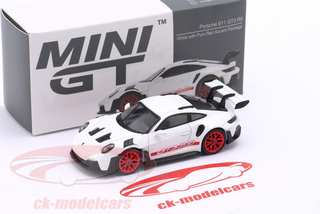 Miniature Porsche 911 (992) Dakar Ice Rally – 1:64 Truescale Mini GT – Neuve