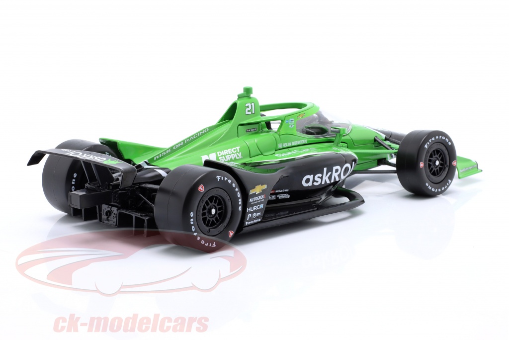 Miniature GREENLIGHT INDYCAR N°3 – Voiture De Course Scott McLaughlin, échelle 1/18