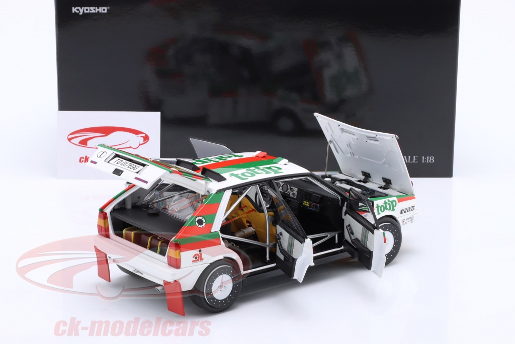 Modèle réduit Lancia Delta Hf 4wd 1987 Rally Piancavallo Grifone Esso
