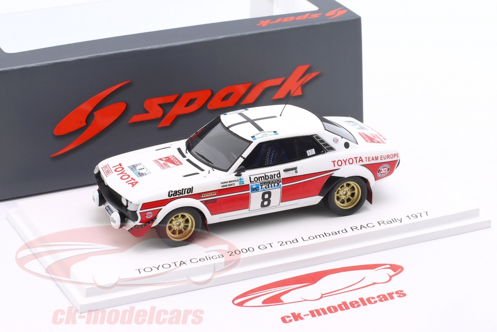 Kit à Monter Solido 1/43 - Toyota Celica Rallye RAC 1977 + SPA 1973 - Réf 5094