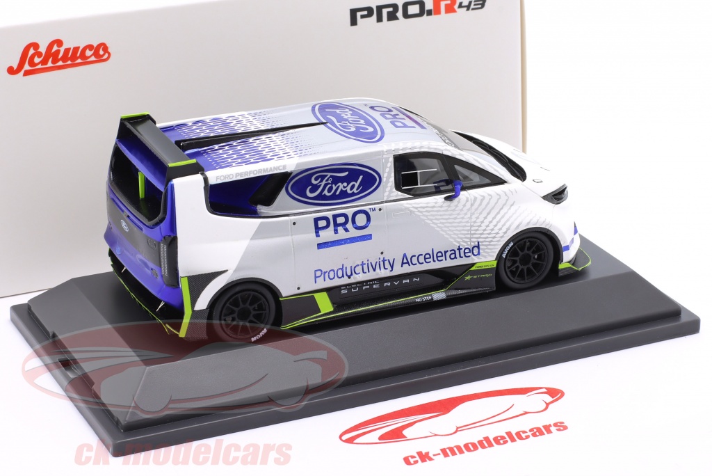 C'SM 1/43 Ford Transit Van Hong Kong Airport Unit Police Diecast Model Van