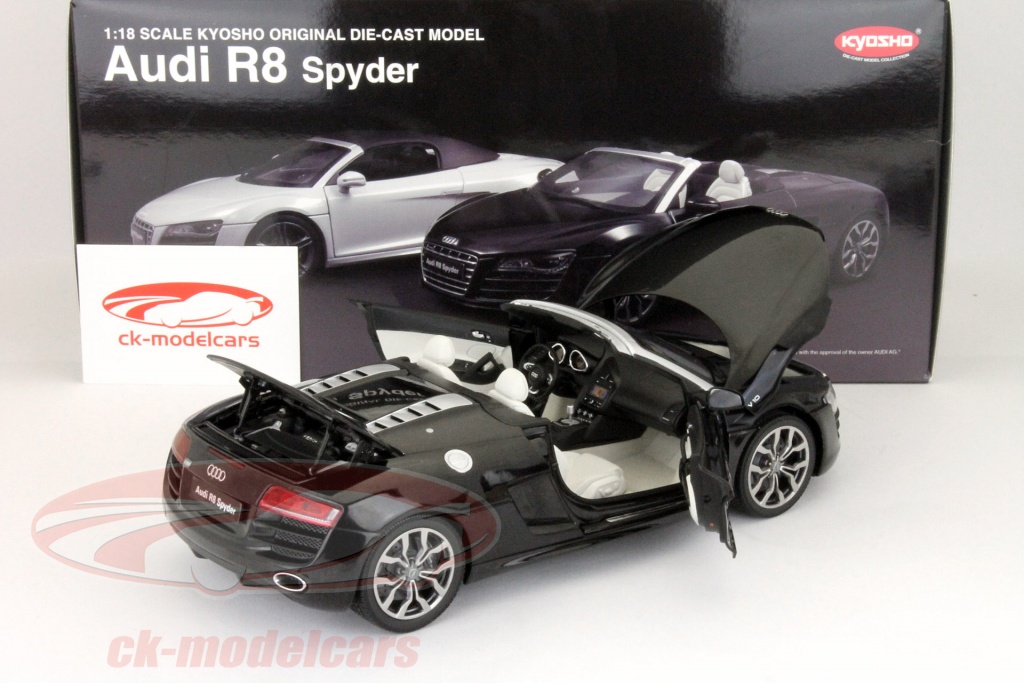 京商 1/18 アウディ R8 スパイダー（REVIEW: Kyosho Audi R8 GT