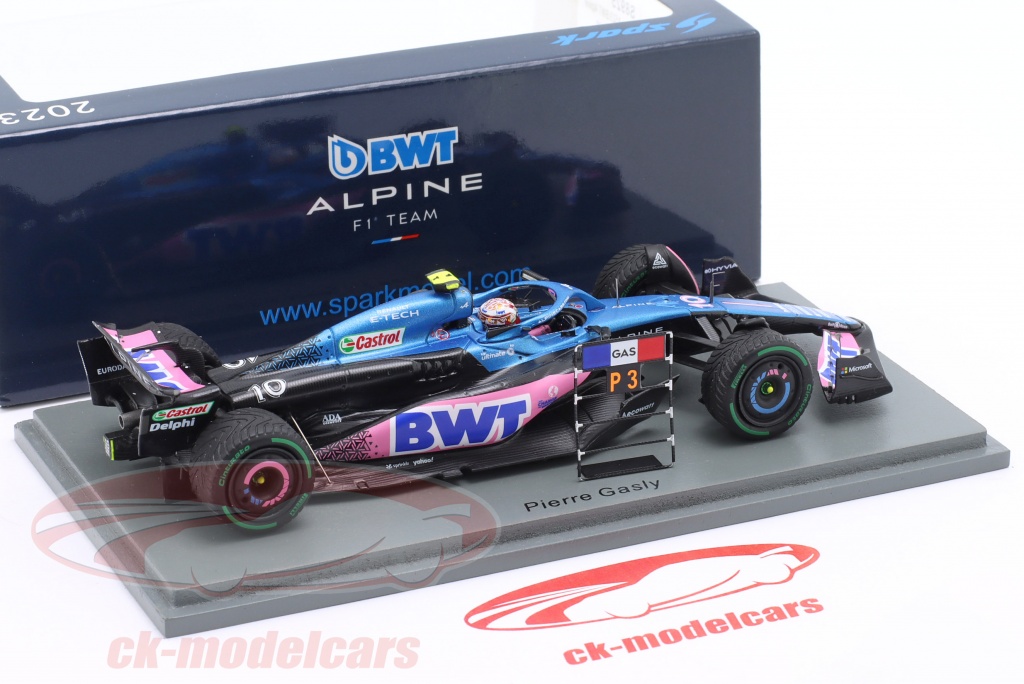 Spark 1/43 Alpine A523 N°10 BWT – GP Pays-Bas 2023 (prévente)