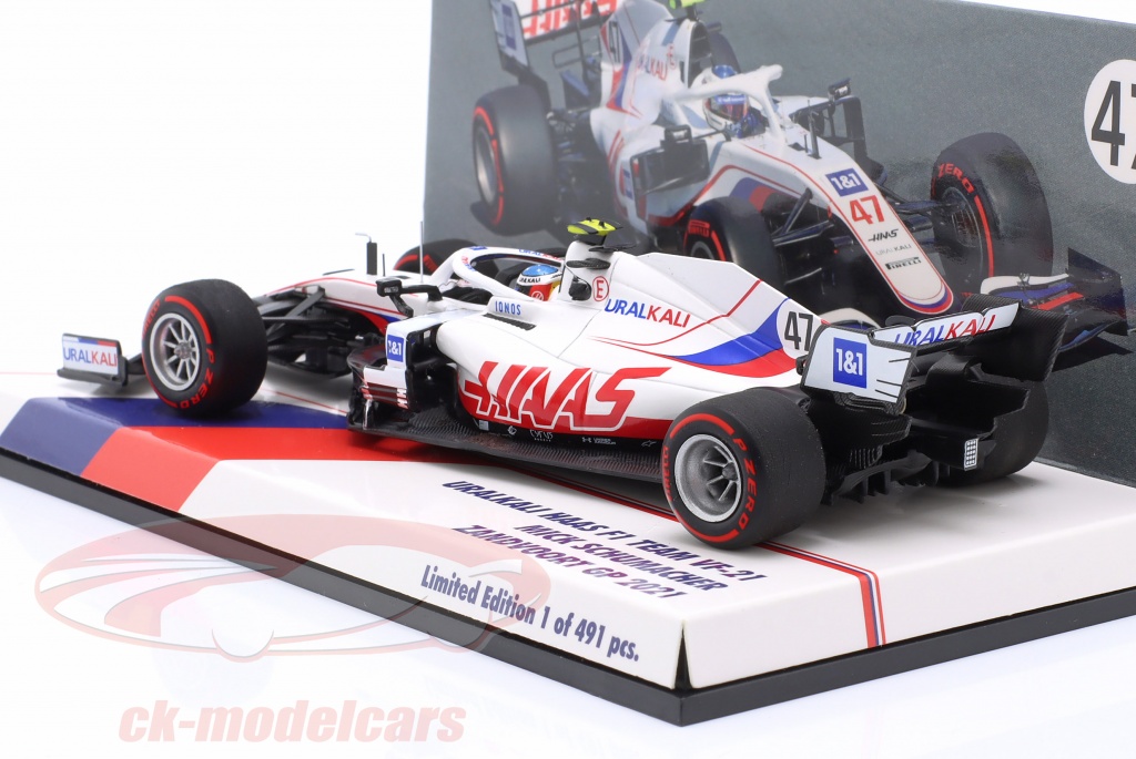 Minichamps F1 VF-22 Mick Schumacher – Échelle 1:18, édition Limitée Silverstone GP 2022, Haas