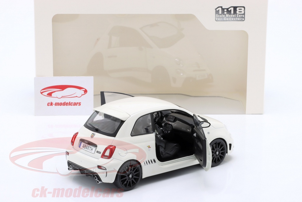 Solido 1/18 Fiat F595 Abarth 2022 – Modèle Neuf, Voiture Miniature Metal Rouge