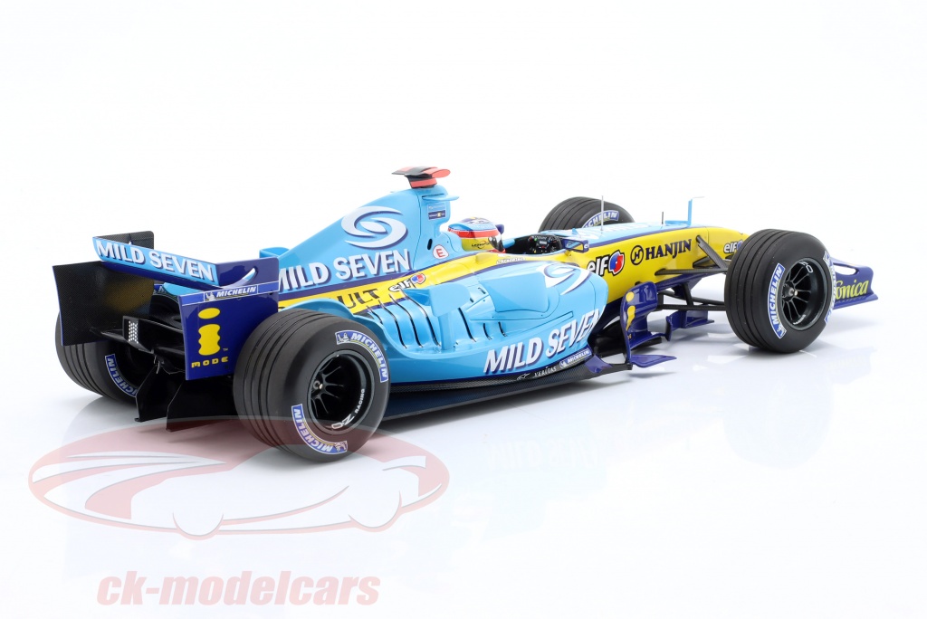 Minichamps 1:18 Fernando Alonso Renault R25 #5 勝者 San Marino GP 式 1 世界 ...