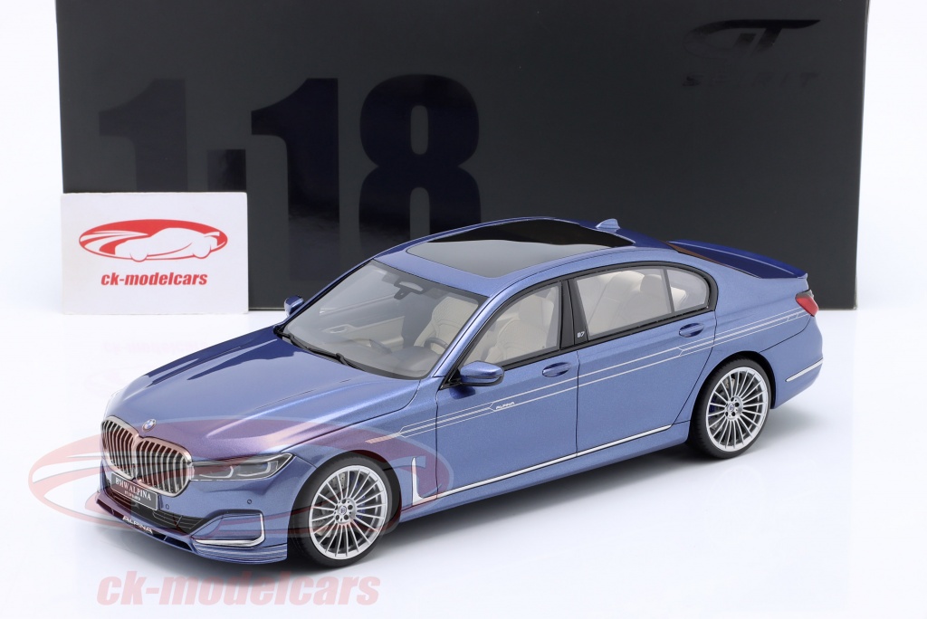 GT-SPIRIT 1:18 BMW Alpina B7 year 2022 blue GT465 model car GT465 ...