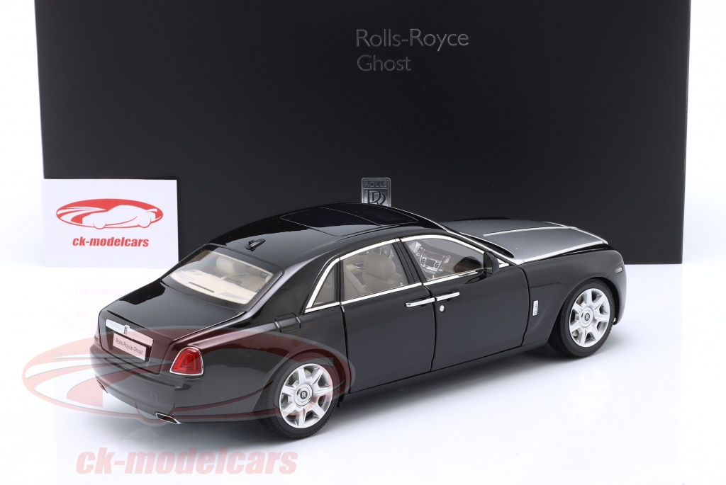 Kyosho 1:18 Rolls Royce Ghost Année De Construction 2011 Givre Bleu Clair 08802lb