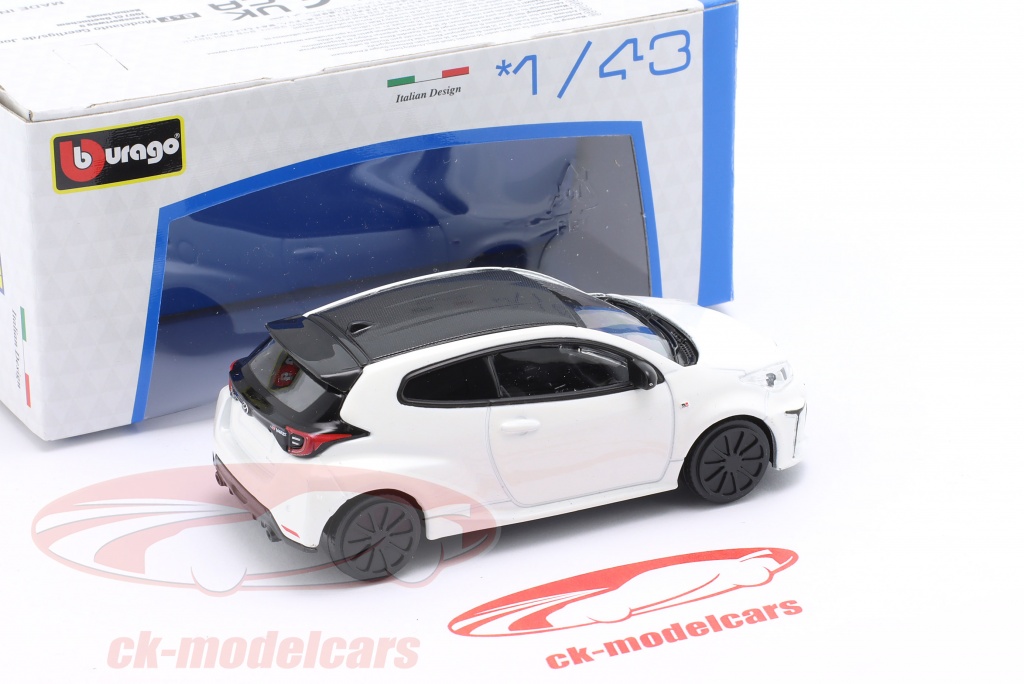 Modellino auto scala 1:43 Burago TOYOTA GR YARIS diecast modellismo - Arcadia Modellismo