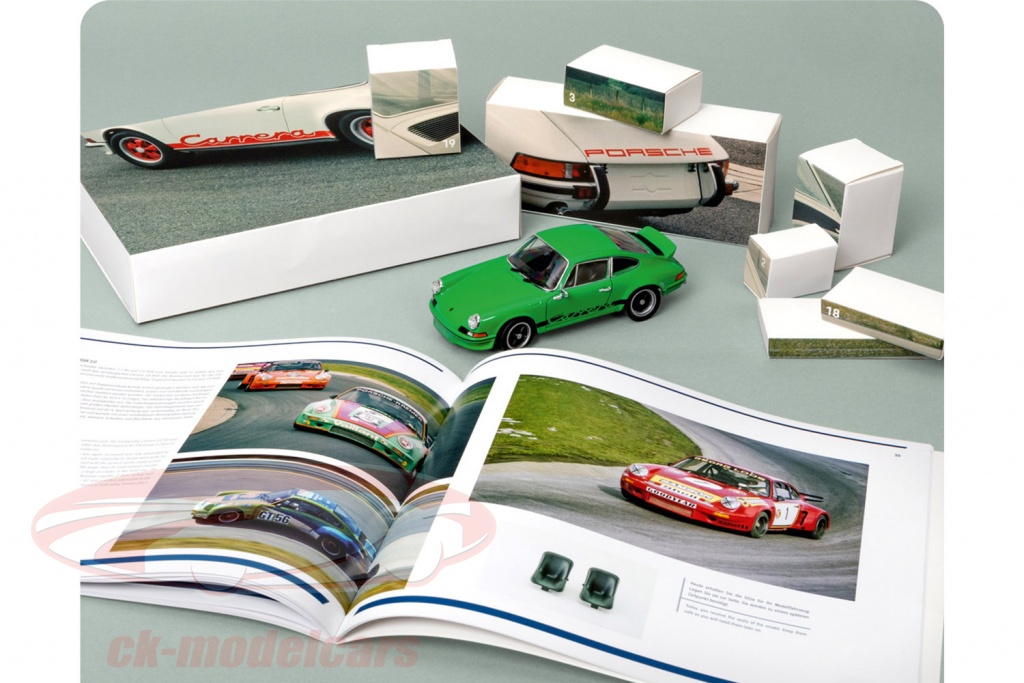 Franzis – Porsche 911 Carrera RS 2.7 – Kit Maquette 1/24 – Lumière LED – Module Sonore – Livre D’accompagnement – Dès 14 Ans