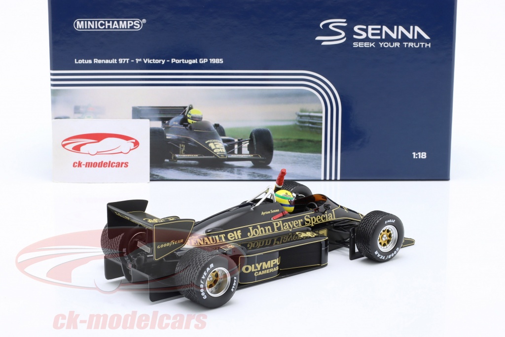 Modellino Auto F1 Ayrton Senna Lotus 97T #12 - Scala 1:43 Altaya | Vincitore GP Portogallo 1985 - Foto 3