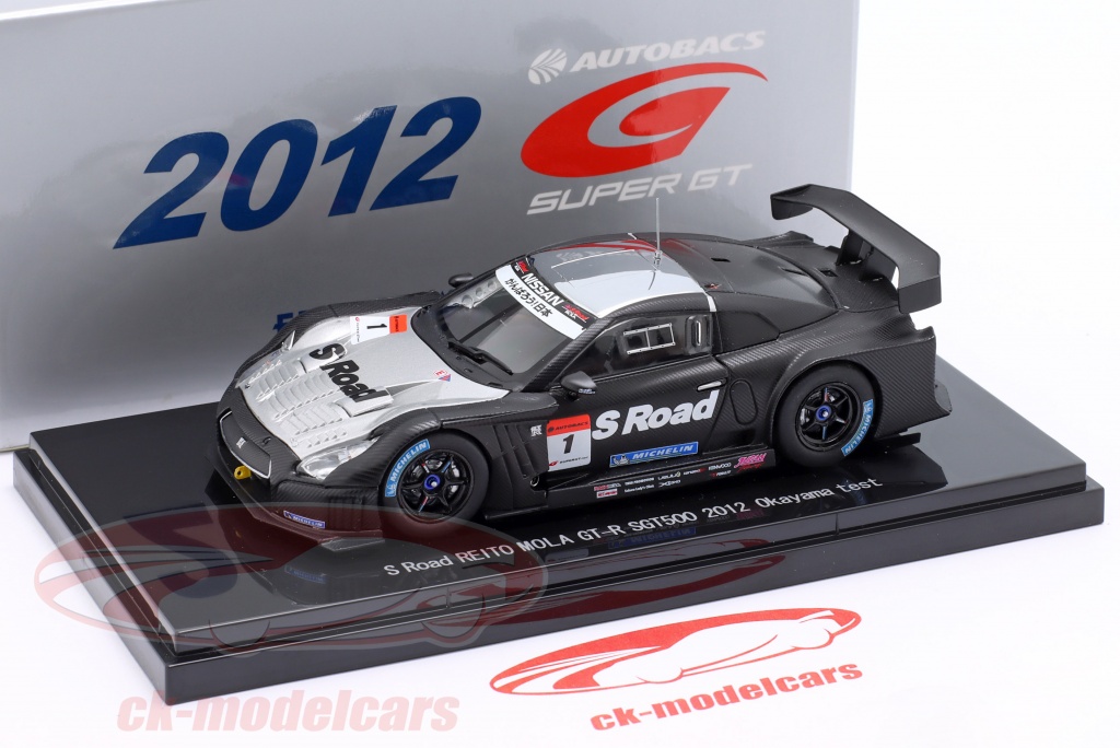 Nissan GT-R Super GT500 2011 – Ebbro 1/43, Miniature Métal Montée, état Neuf