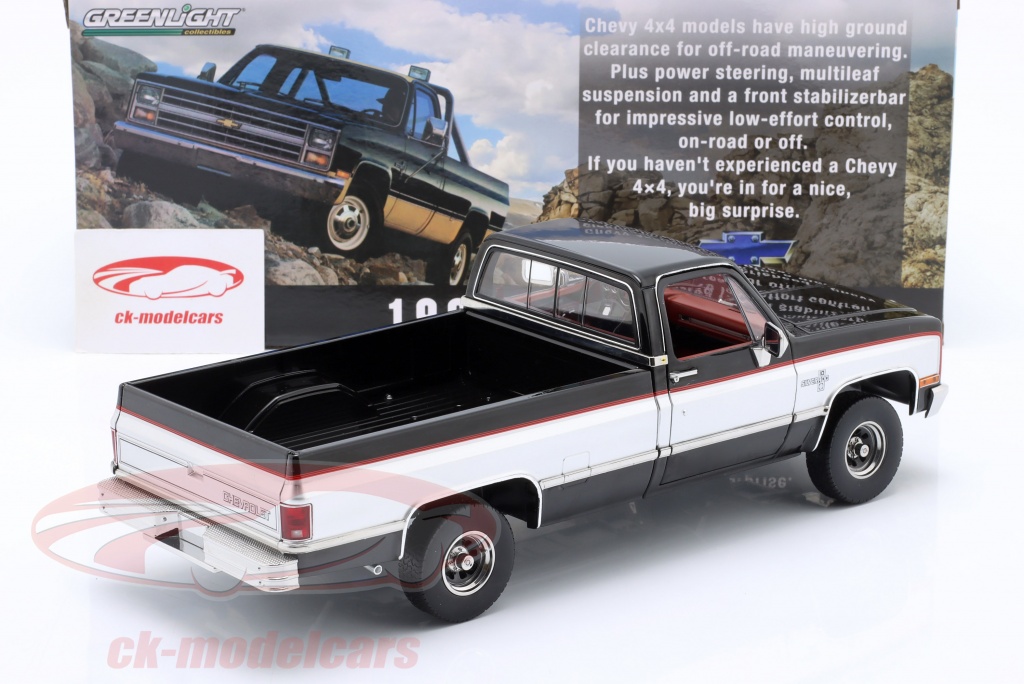 Greenlight Kings Of Crunch 1972 Chevrolet K-10 AM PM Boss 1:43 Diecast - Wheelers N Dealers A