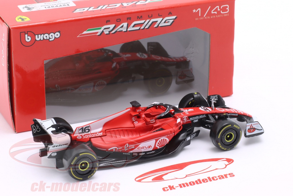 Bburago 1:24 F1 2023 SF23 55# Carlos Sainz Alloy Car Pakistan