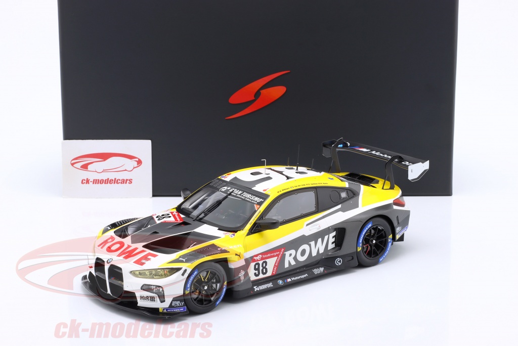 Modèle Réduit SPARK 1/18 - BMW M6 GT3 N°98 - 24h Nürburgring 2020 - Neuf En Boîte