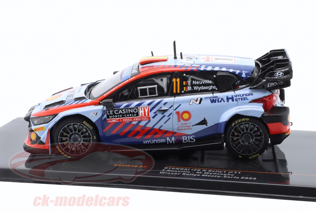 Ixo 143 Hyundai i20 N Rally1 Hybrid 11 Sieger Rallye Monte Carlo 2024