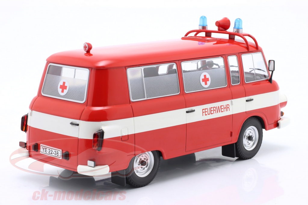 1:18 - Barkas B 1000 Feuerwehr (1965) - MCG - 1:18 - Nové Mesto n.Váhom | Bazoš.sk