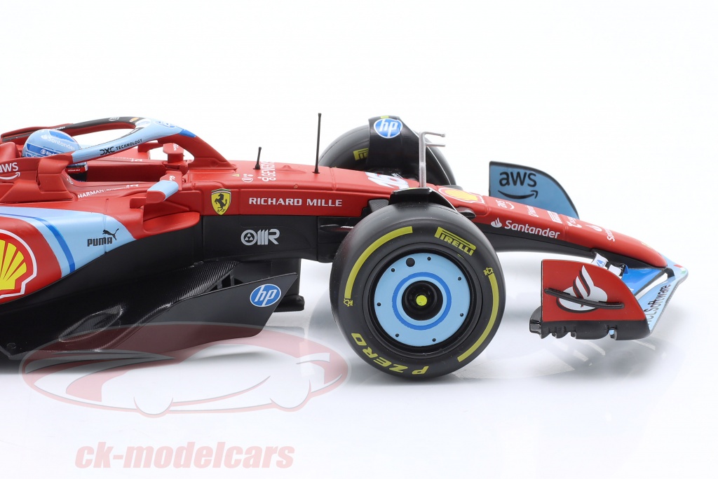 Bburago 1:18 Charles Leclerc Ferrari SF-24 #16 3ème Miami GP formule 1 2024 18-16815MIAMI #16 modèle voiture 18-16815MIAMI #16 4893993018291 Bburago 1:18 Charles Leclerc Ferrari SF-24 #16 3ème Miami GP formule 1 2024 18-16815MIAMI #16 modèle voiture 18-16815MIAMI #16 4893993018291