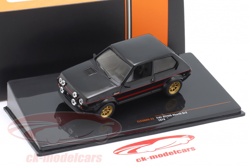 Fiat Ritmo Abarth rouge 292 au 1/24 Burago - Collection