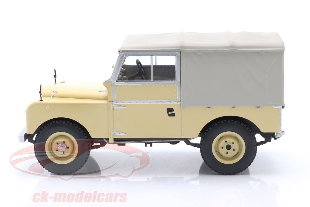 Miniature Land Rover 88 Series 1 Hard Top - 1/18 - MCG - Beige - 1957 - Neuf