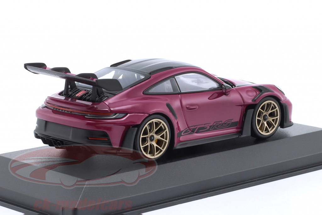 Porsche 911 GT3 RS Weissach 2024 - Modèle 1:18 Minichamps Jaune - Édition Limité