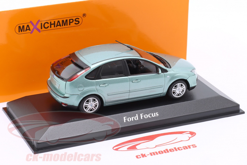 Minichamps 1/43 Ford Focus Mk1 Estate 2002 – Verte Métallisée, Modèle Diecast Neuf