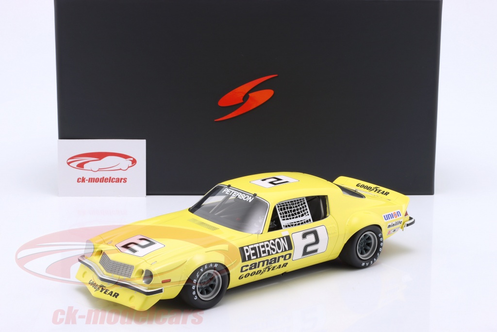 Modèle réduit Chevrolet Camaro N°10 Iroc Daytona 1974-1975 Anthony