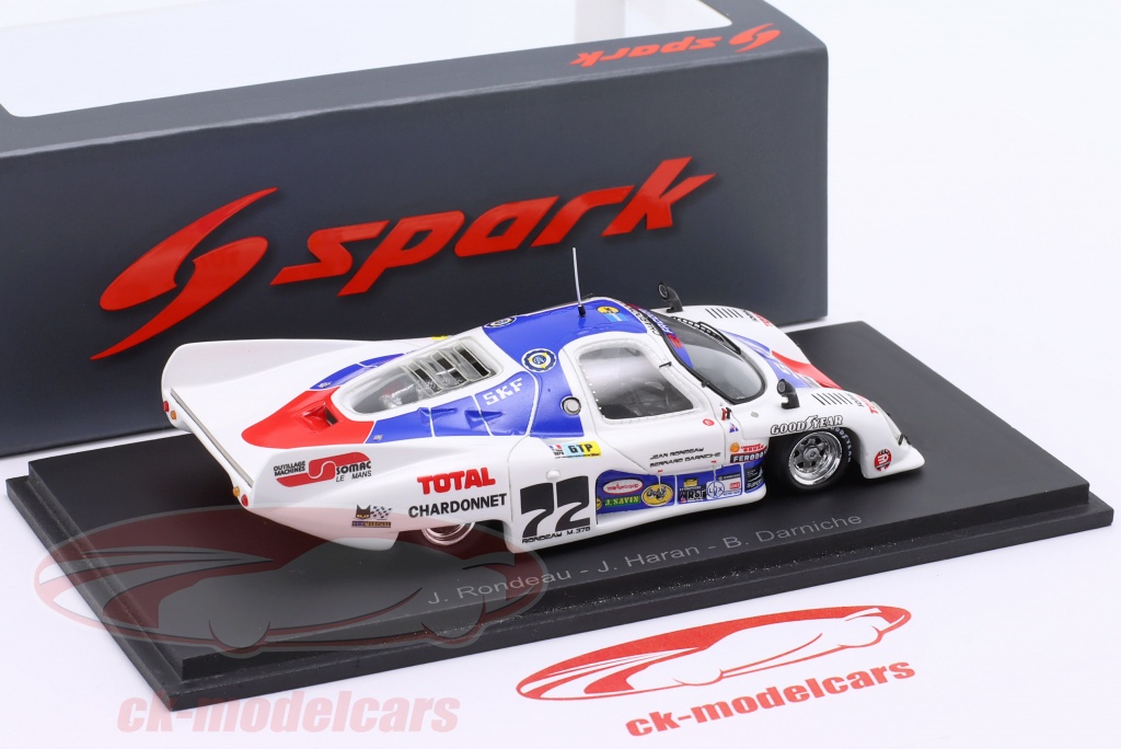 Starter 1/43 Rondeau M382 N°39 - 24H Du Mans 1985 - No Spark
