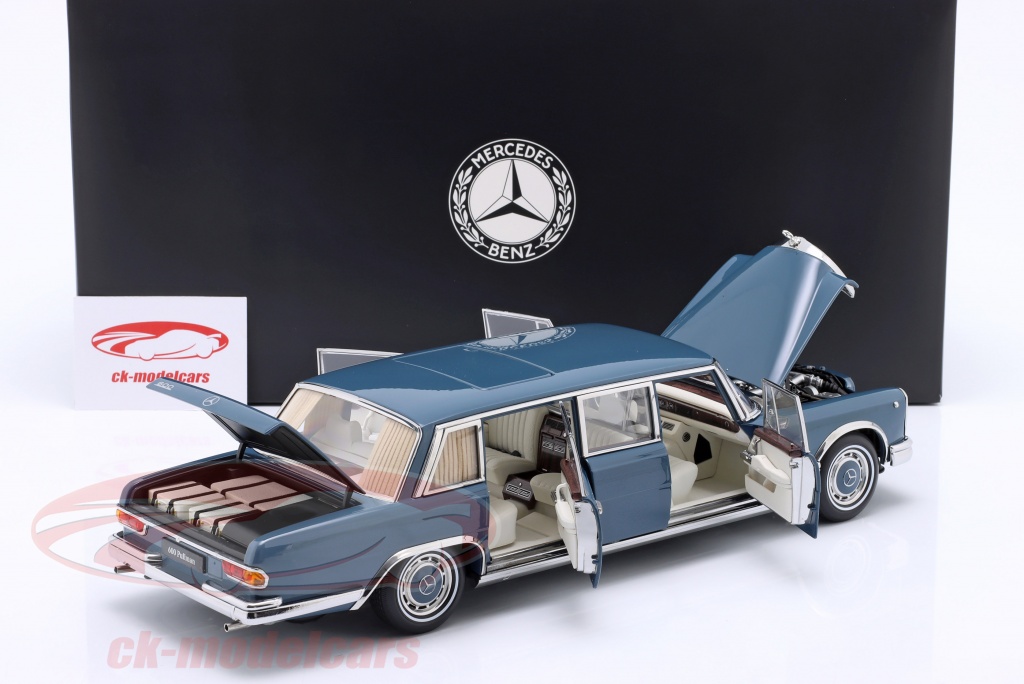 Miniature NZG 1:18 Mercedes Benz Classe S 600 Lwb Pullman (W100) 1963-1981, Modèle Neuf