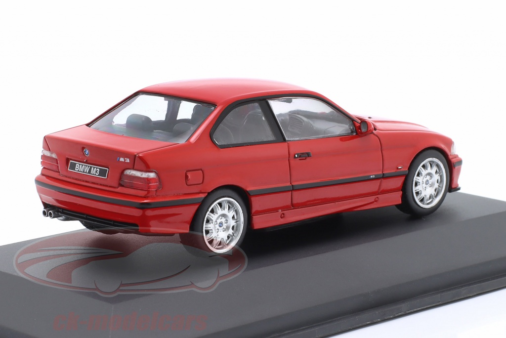 Voiture Miniature BMW E36 M3 Coupé 1999 Rouge - 1:43 Solido S4315201 - Neuf